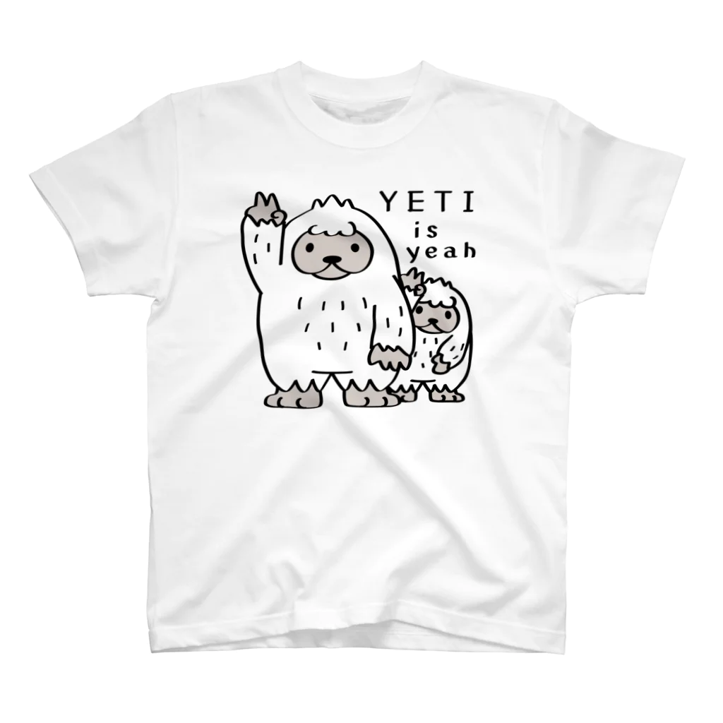 イラスト MONYAAT のイエティのイエ～イ　A Regular Fit T-Shirt