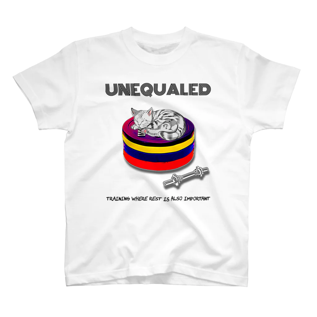 UNEQUALED/VERTEXの猫Ⅱ スタンダードTシャツ