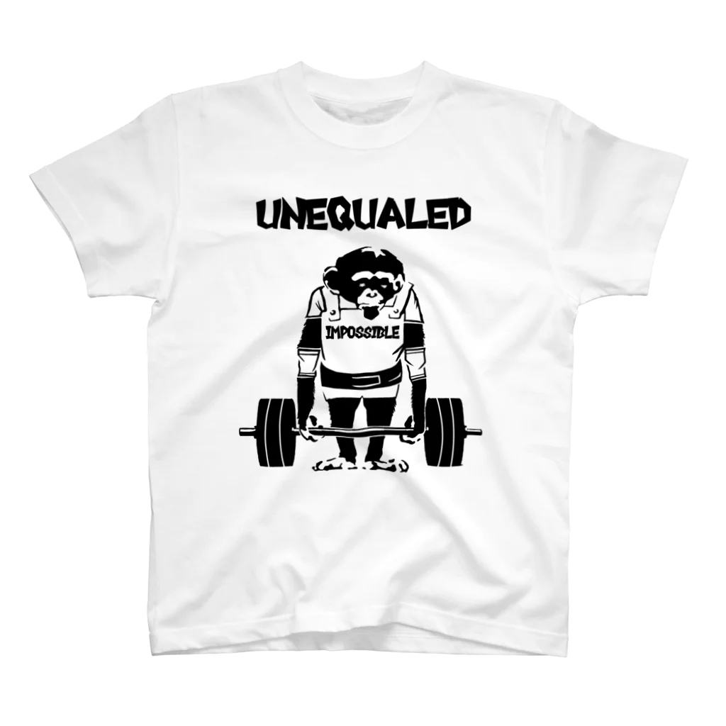 UNEQUALED/VERTEXの猿デッド スタンダードTシャツ