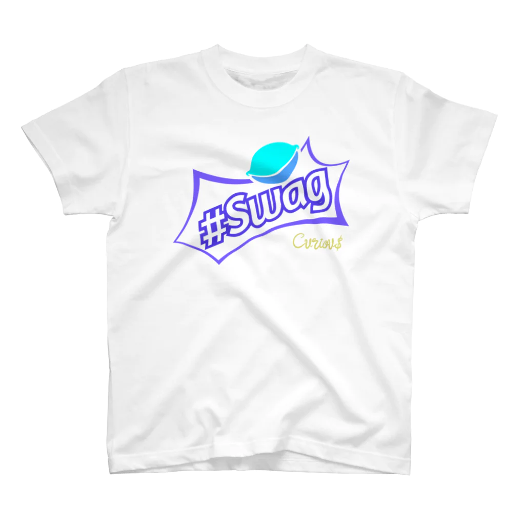 Curiou$のPurple Swag スタンダードTシャツ