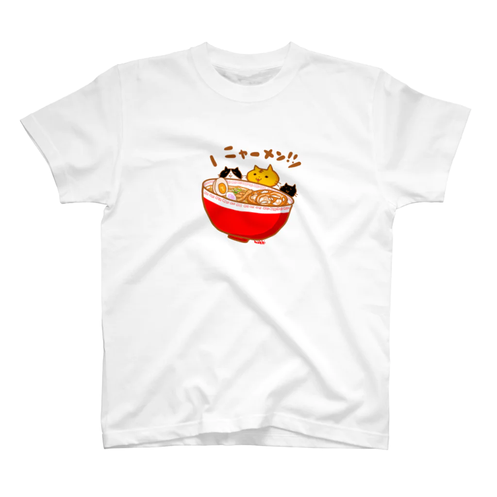 まめのき。のにゃーめん！ スタンダードTシャツ