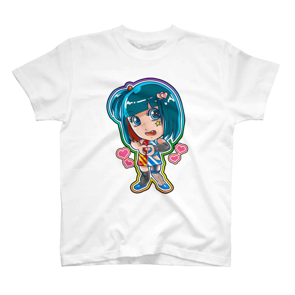 夜櫻蟲學ストアのあんりみてゃん Regular Fit T-Shirt