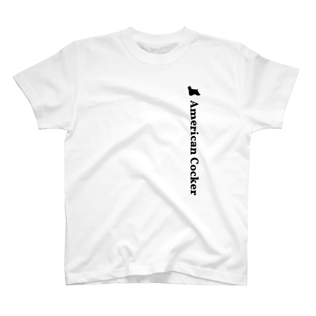 onehappinessのアメリカンコッカースパニエル Regular Fit T-Shirt