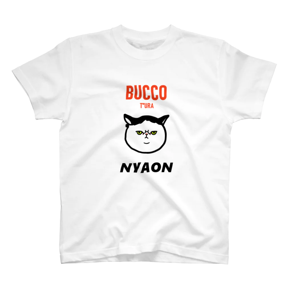 JYACOのBUCCO NYAON スタンダードTシャツ