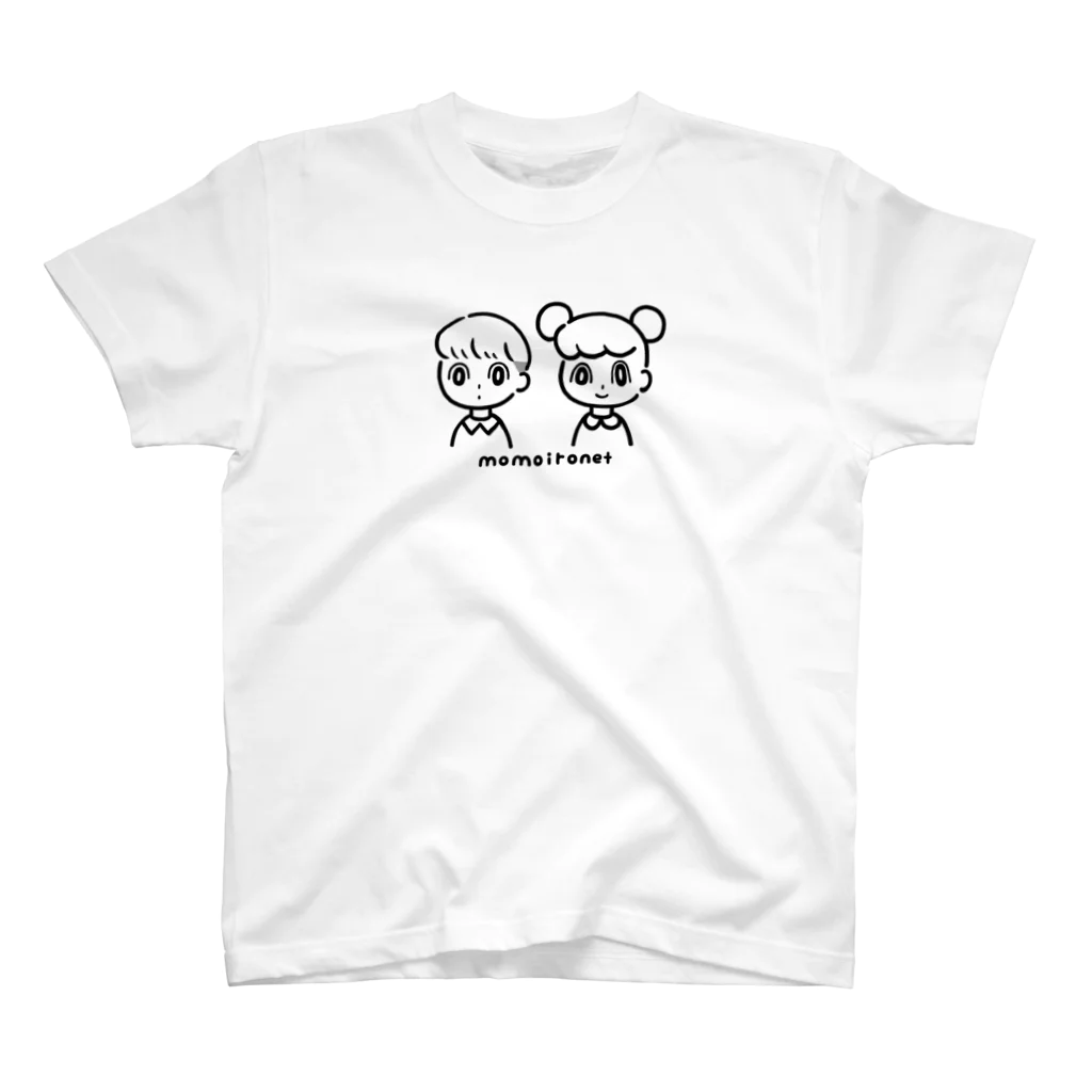 momoironetのふたりはいっしょ スタンダードTシャツ