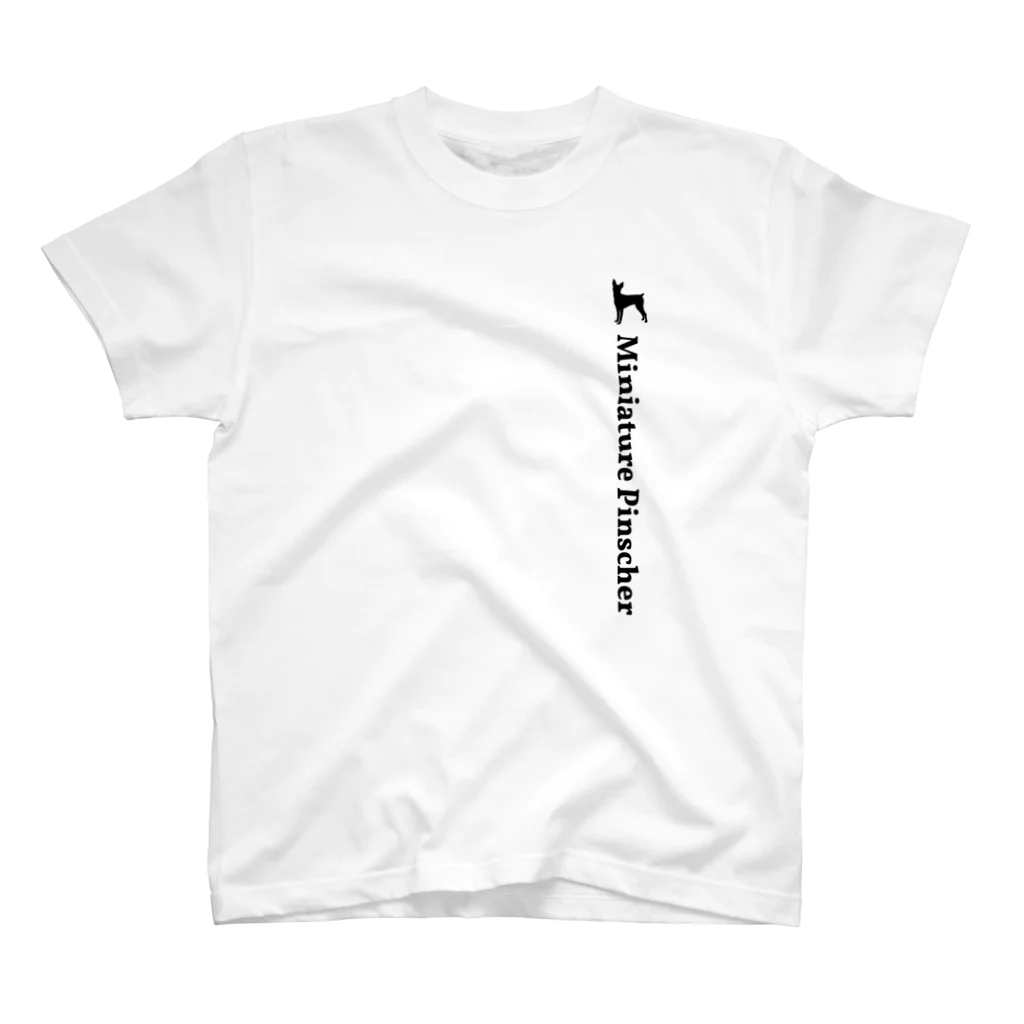 onehappinessのミニチュアピンシャー スタンダードTシャツ