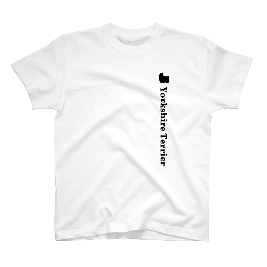 onehappinessのヨークシャーテリア スタンダードTシャツ