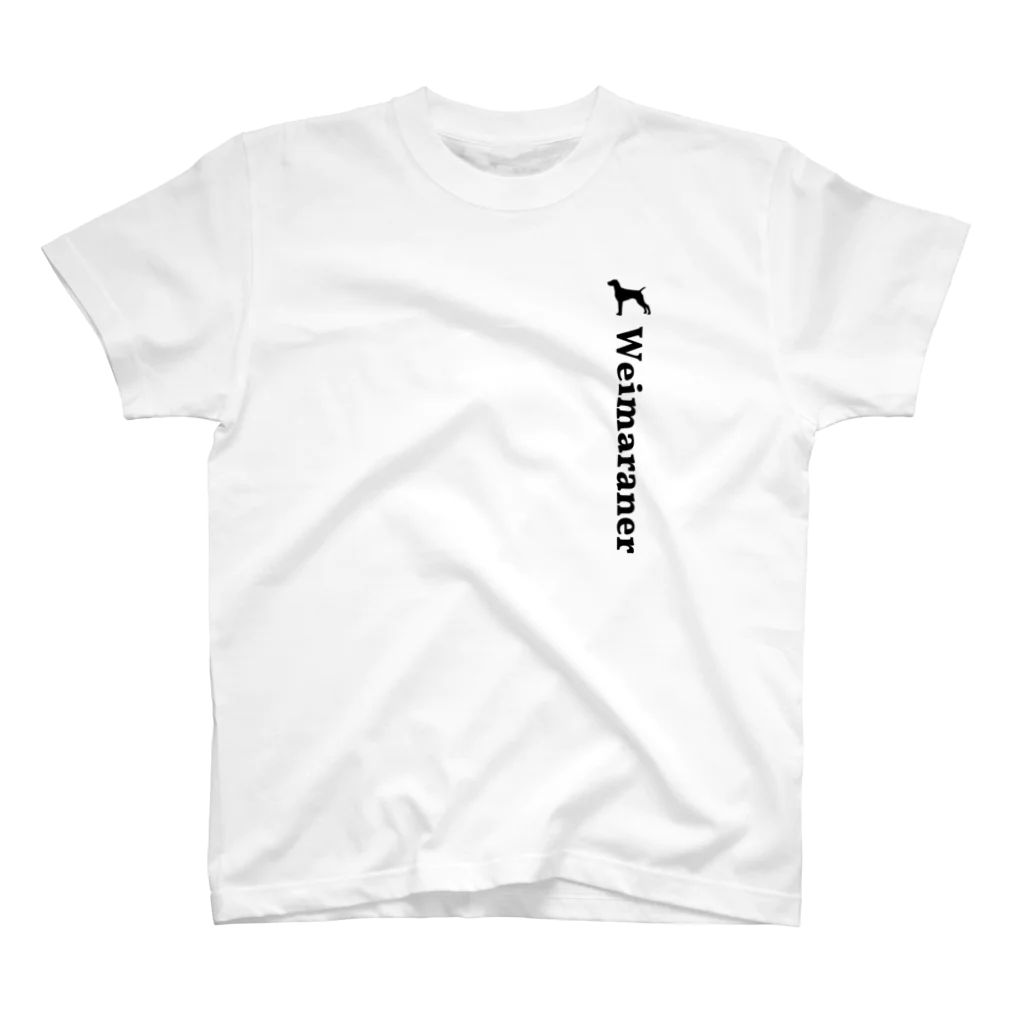 onehappinessのワイマラナー Regular Fit T-Shirt