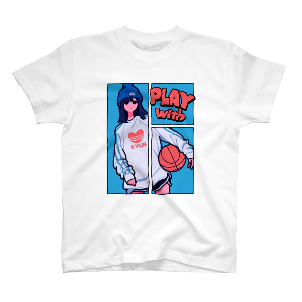 美好よしみのPLAY with Regular Fit T-Shirt