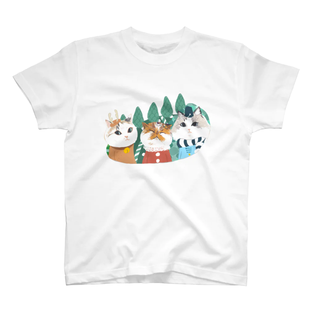 wokasinaiwoのクリスマスドアップバージョン スタンダードTシャツ