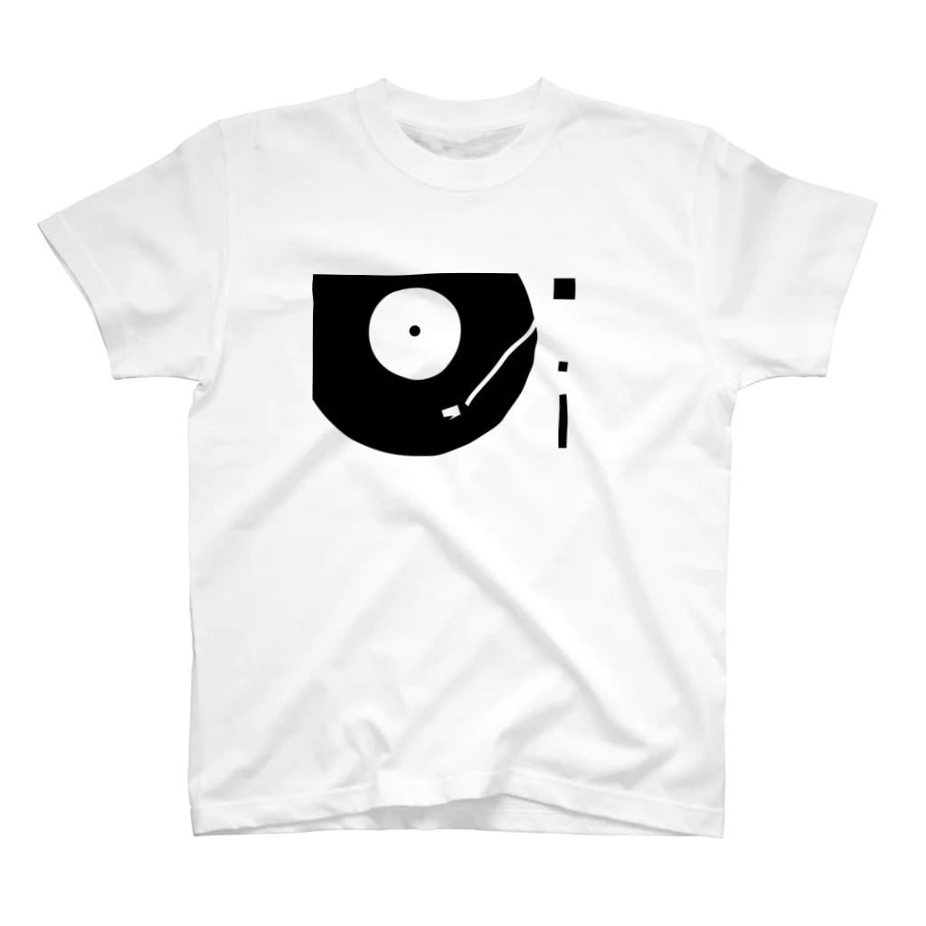 グリュックレーヴのPlaying RECORD.  スタンダードTシャツ