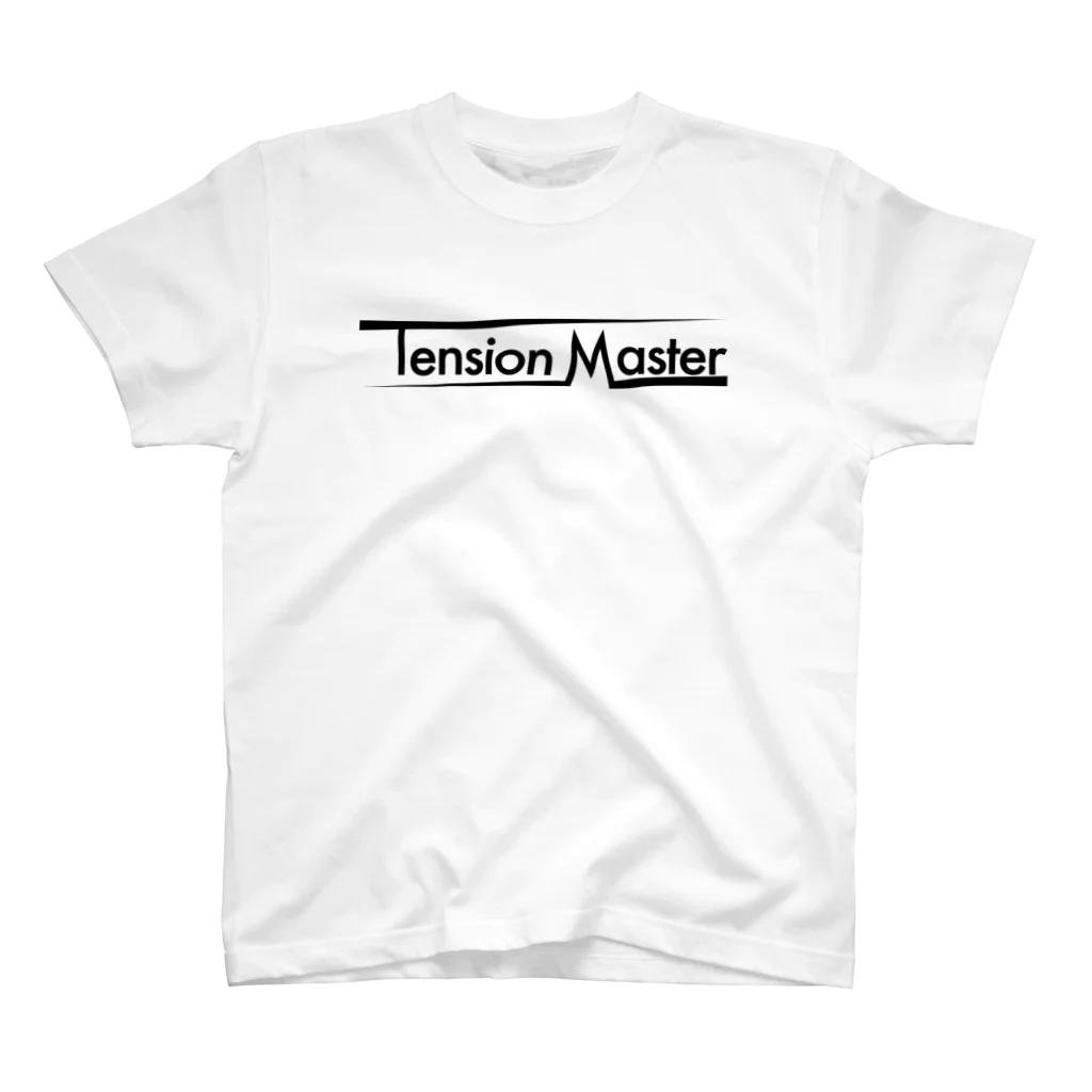 nidan-illustrationのtension master #2 (black ink) スタンダードTシャツ