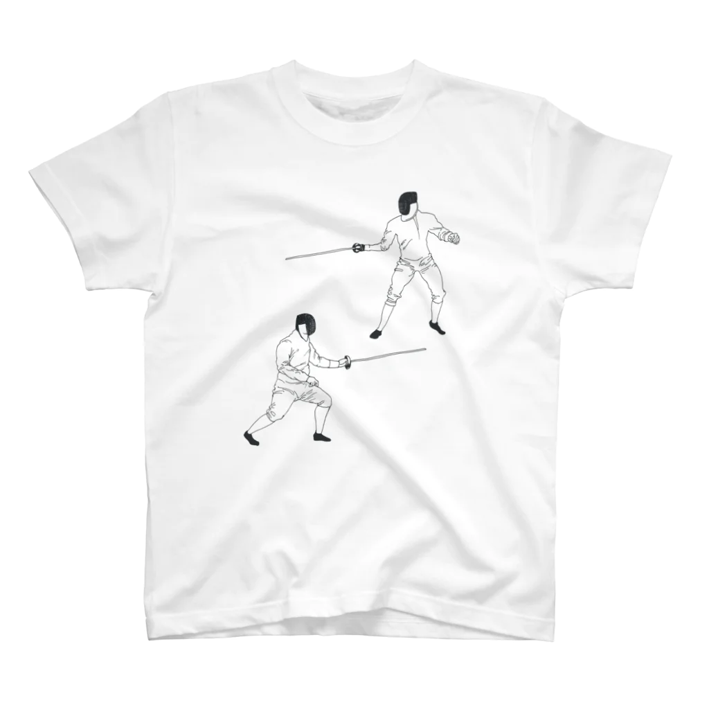 R-GRAHICのfencing Regular Fit T-Shirt