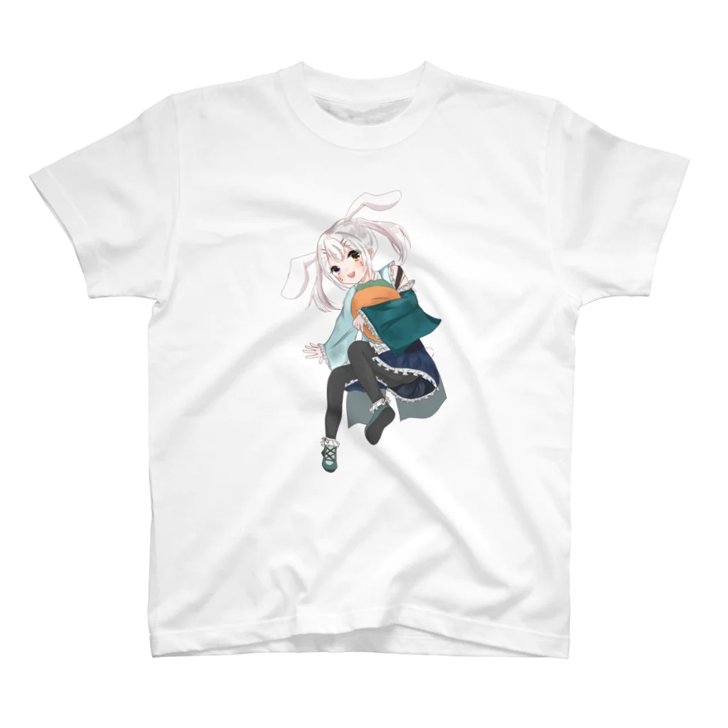 も ち だ ゆ う あ し ゃ ま(最強)のうさぎ Regular Fit T-Shirt