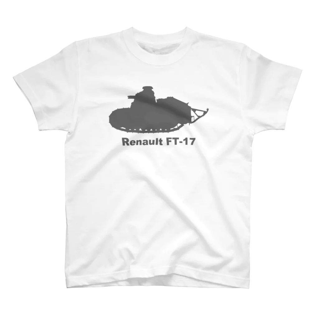 puikkoの戦車　ルノーFT-17（黒） Regular Fit T-Shirt