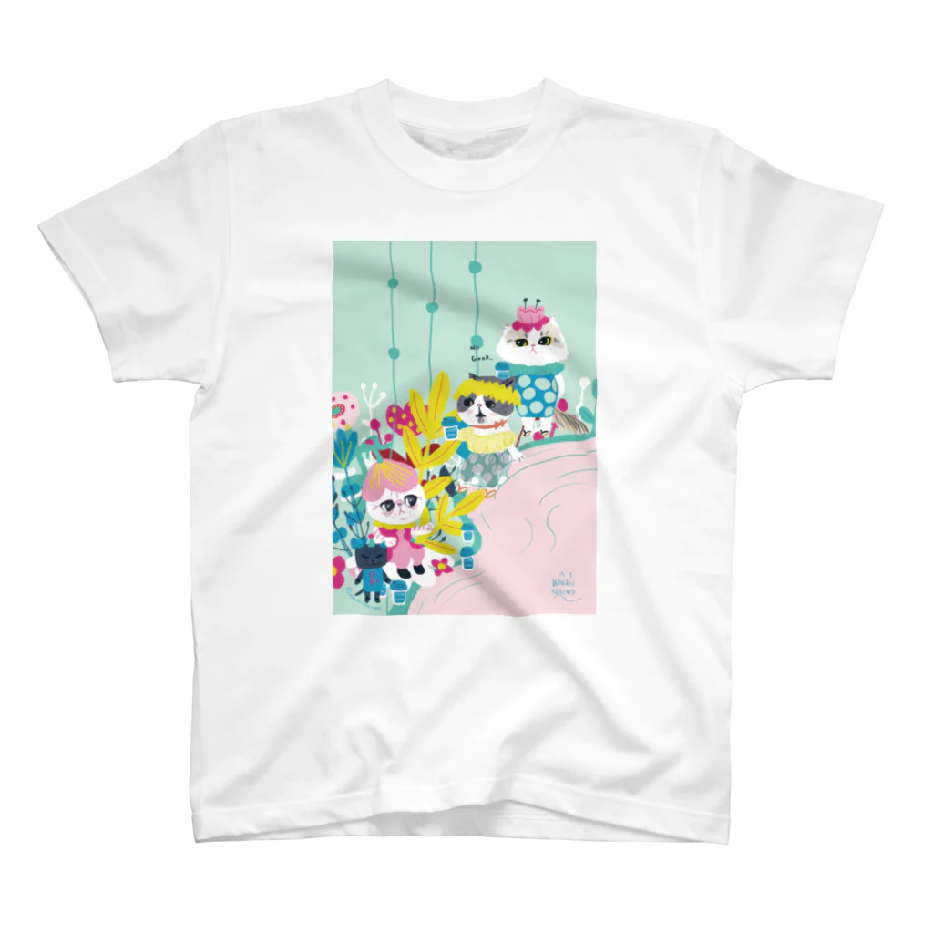 wokasinaiwoの茹で汁の泉のほとりで スタンダードTシャツ