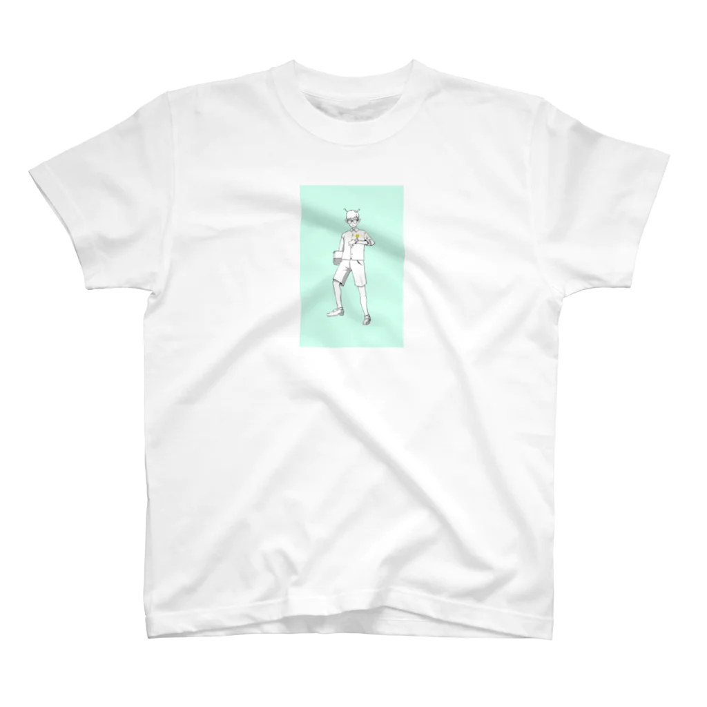 哲学するのエイリアンシティボーイ Regular Fit T-Shirt