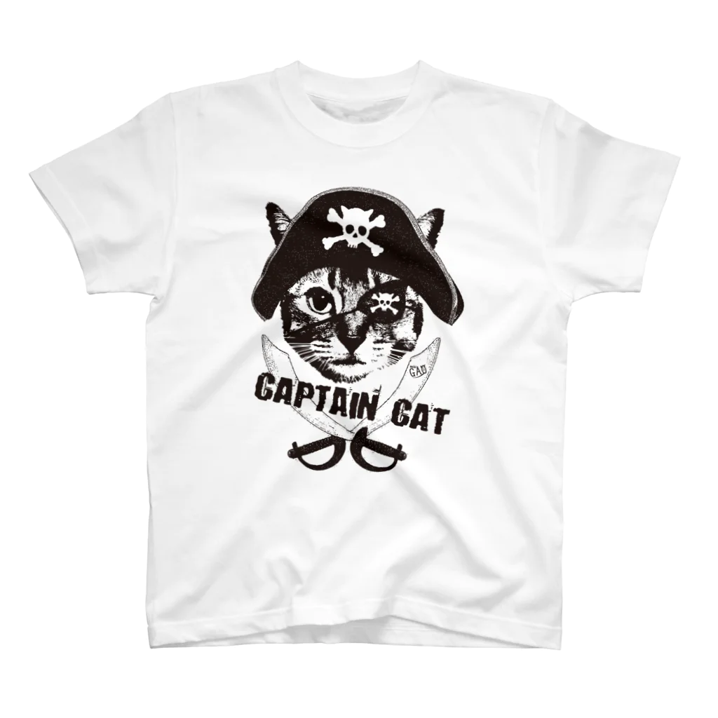 NobigaoのNobigao 海賊猫 スタンダードTシャツ