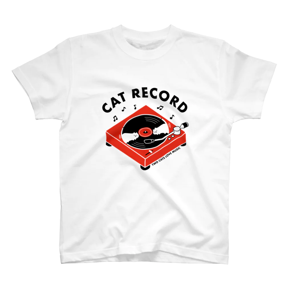 shimizu storeのCAT RECORD スタンダードTシャツ