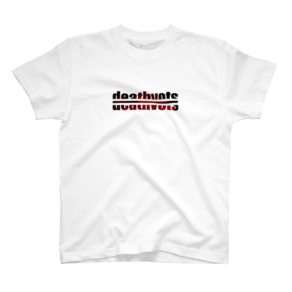 NymousのDEATHVOTS Logo tee スタンダードTシャツ