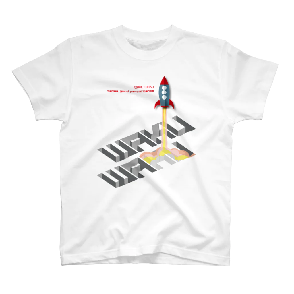 源内コンセプションのWAKUWAKUブースター 03 スタンダードTシャツ