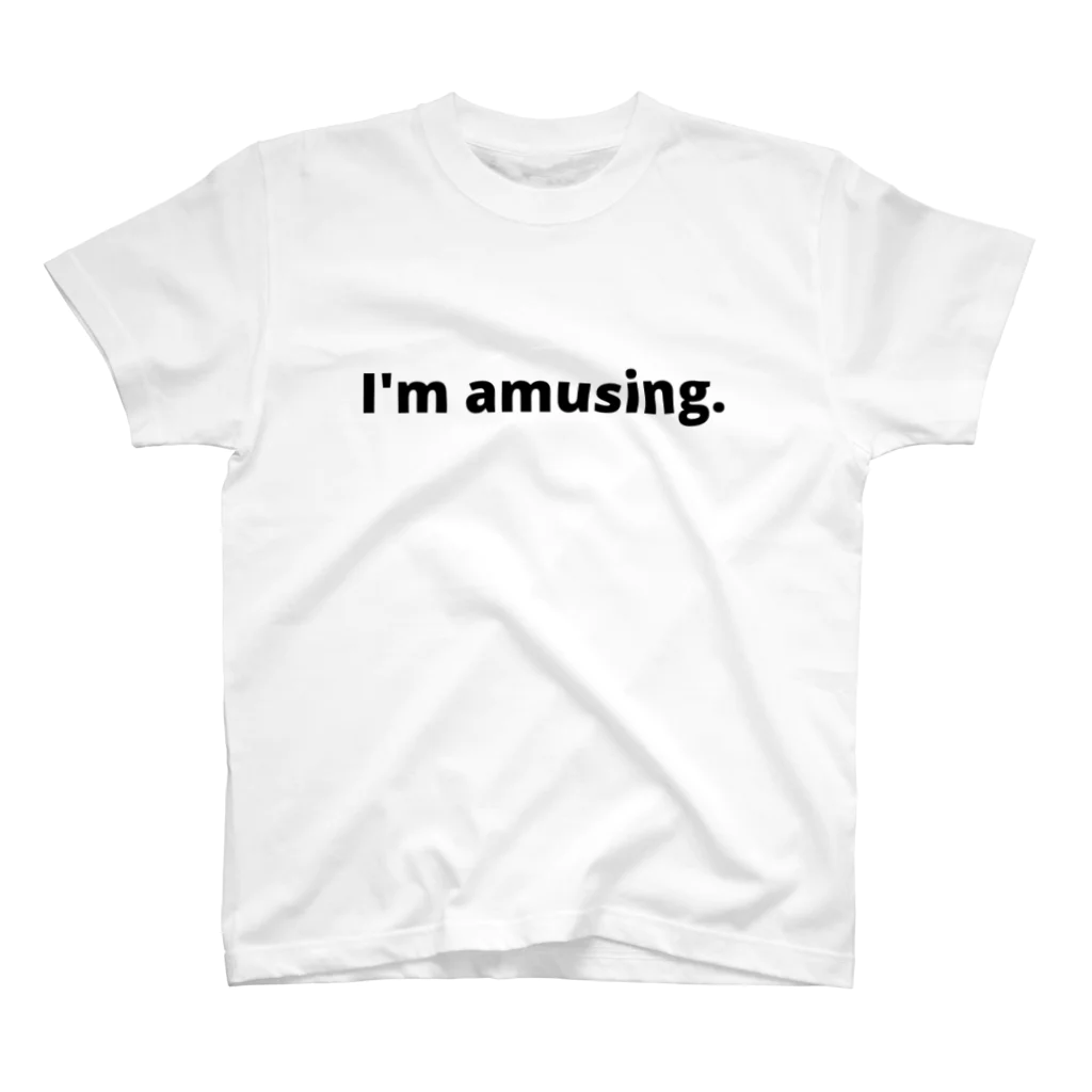 Mr.AmusingのI'm amusing スタンダードTシャツ