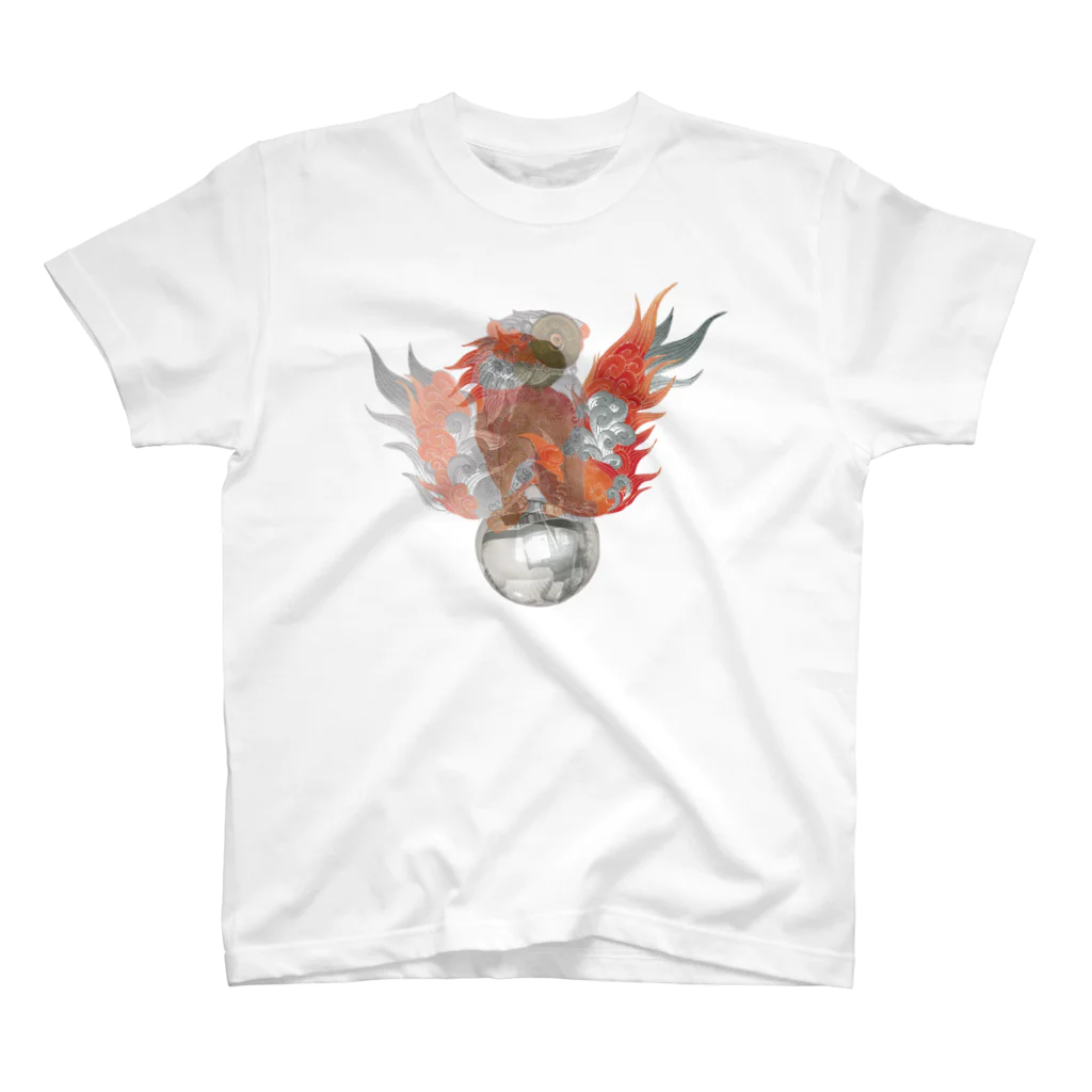 ハイパーコラージュクリエイターズの阿吽の狛幻 Regular Fit T-Shirt
