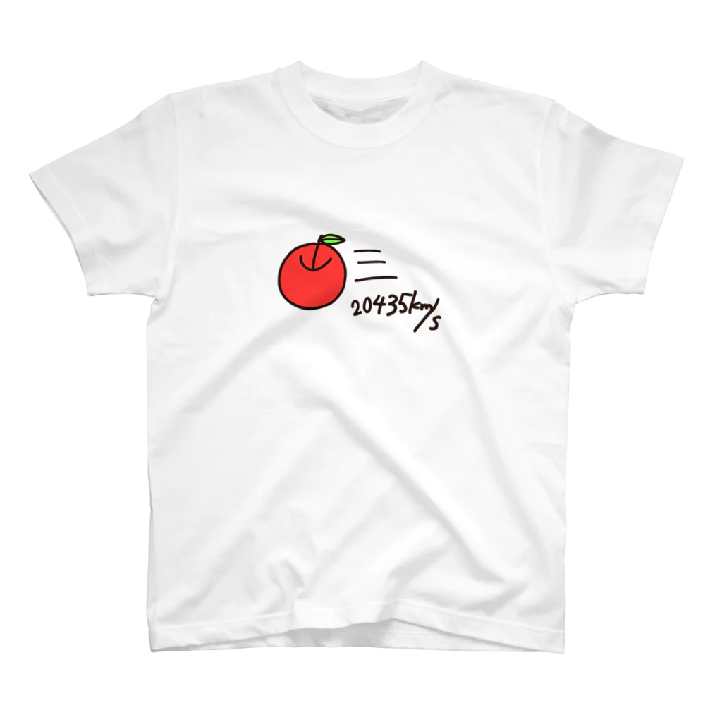 Robizouneko222のりんご秒速20435㎞ Regular Fit T-Shirt