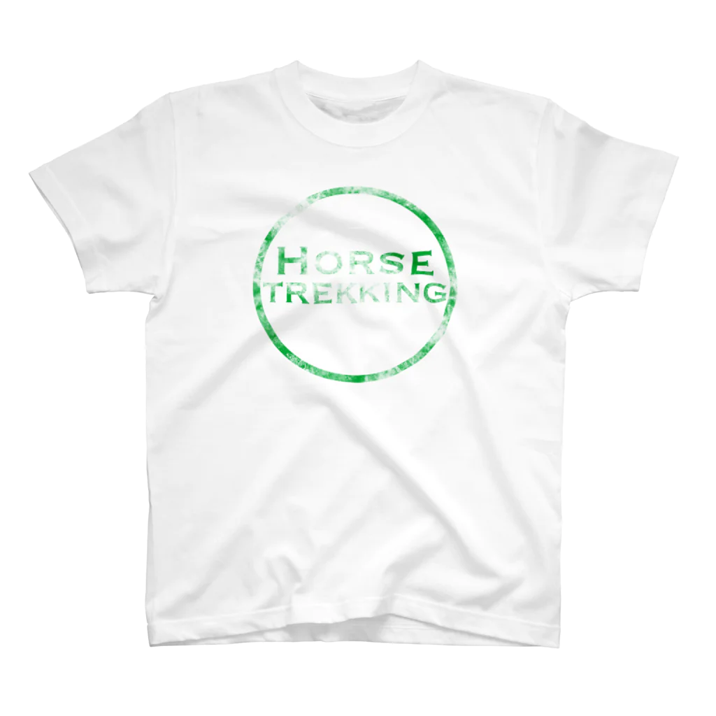 yuriekonoのHORSE TREKKING スタンダードTシャツ