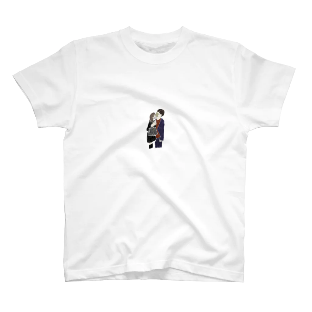 egmiki store🌿のあなたと私　(支え合い) Regular Fit T-Shirt