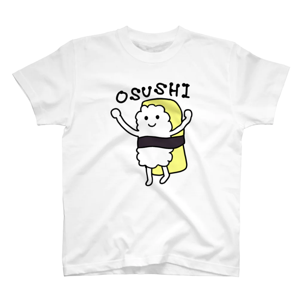 りくこ。のたま悟郎(Tamagoro) スタンダードTシャツ