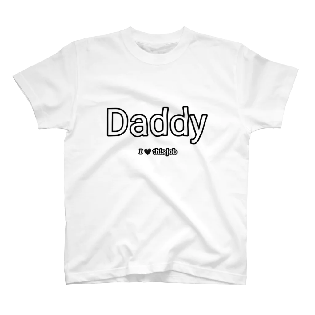 Workaholic Japaneseの働くHERO Daddy Regular Fit T-Shirt