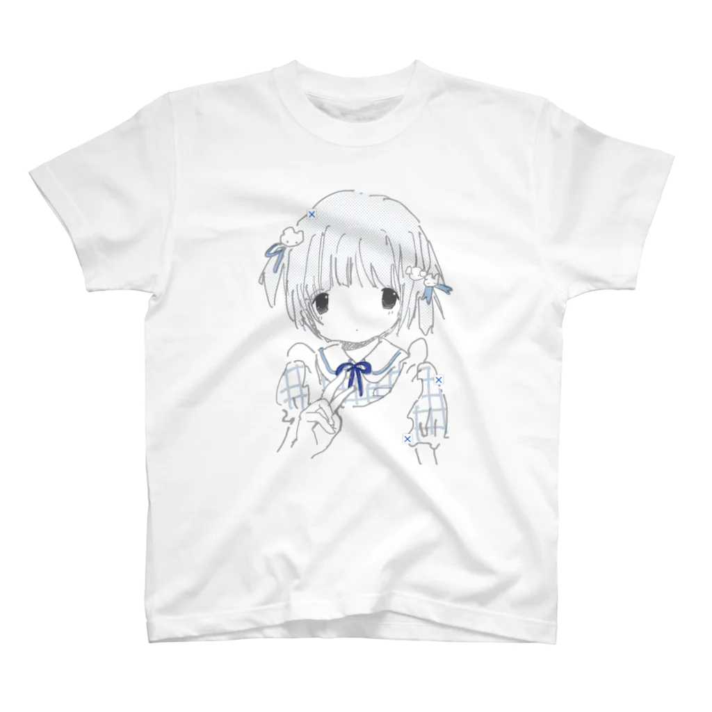 「ごめん々ね 」と言っのビスケットの雨 スタンダードTシャツ