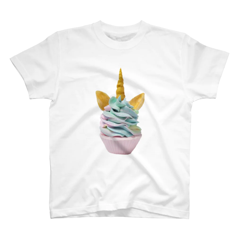 okazeのカップケーキユニコーン Regular Fit T-Shirt
