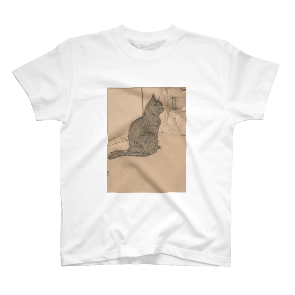 くさみの猫 Regular Fit T-Shirt