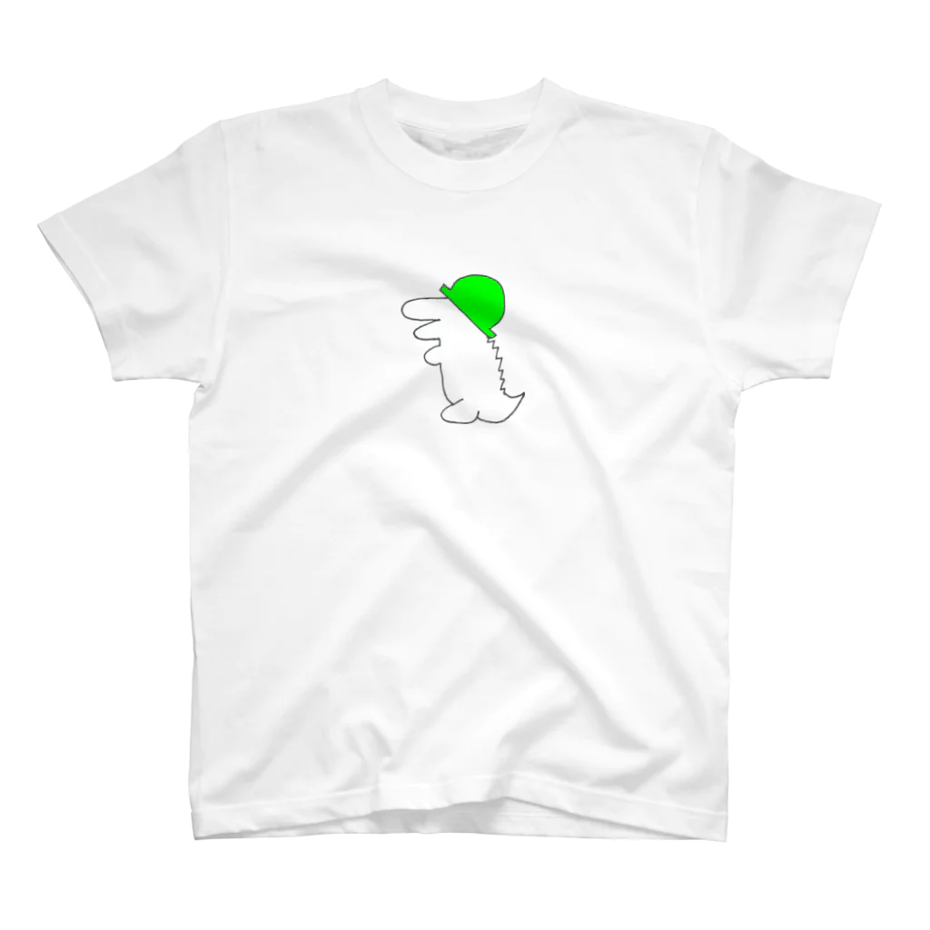 チェブハウスの帽子ワニ(緑) スタンダードTシャツ