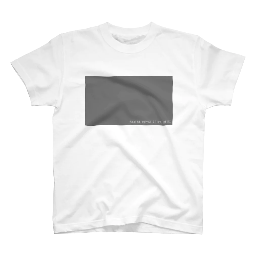 TA-ICHIの18%Gray スタンダードTシャツ