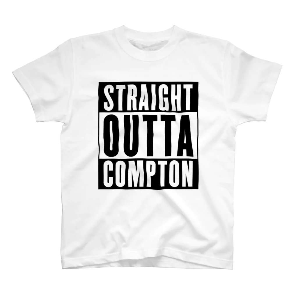 DRIPPEDのSTRAIGHT OUTTA COMPTON- ストレイト・アウタ・コンプトン- スタンダードTシャツ