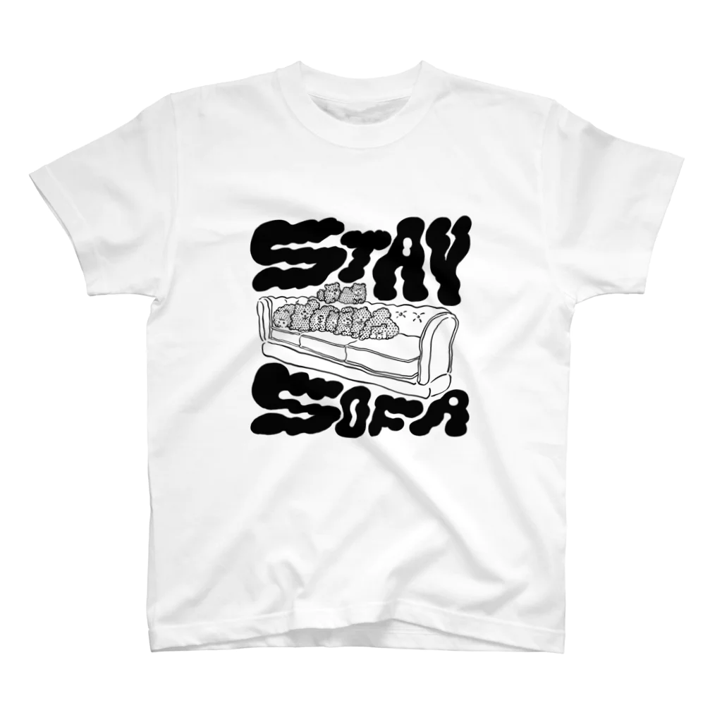 GEEKS COUNTER ATTACKのSTAY SOFA Regular Fit T-Shirt