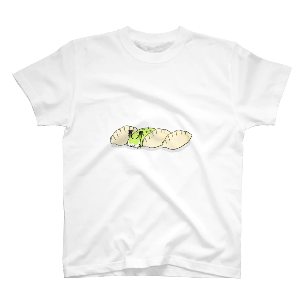 かささごあすかの餃子芋虫餃子餃子 スタンダードTシャツ