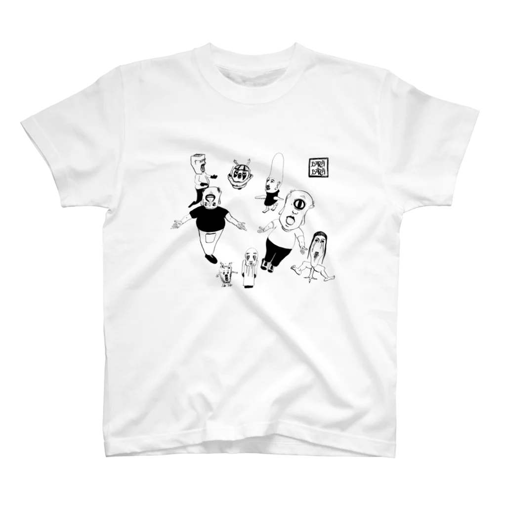 Botchy-Botchy (ボチボチ)のすし妖怪 スタンダードTシャツ