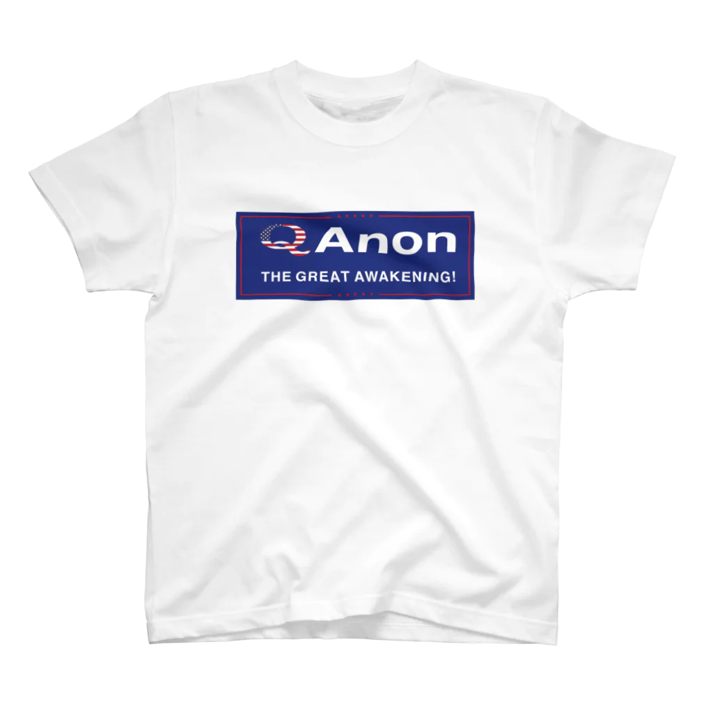 DRIPPEDのQAnon THE GREAT AWAKENING! Regular Fit T-Shirt