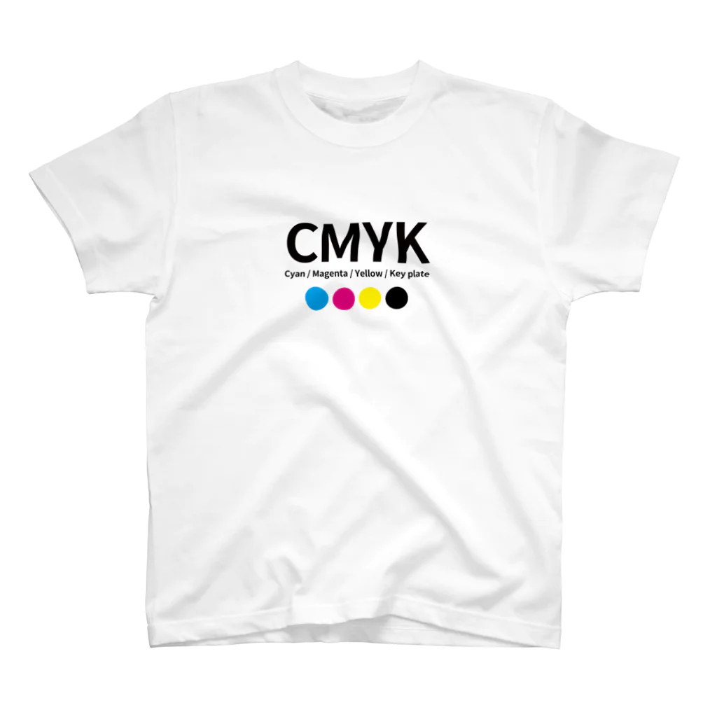 現役デザイナーが作る気ままショップのCMYKグッズ スタンダードTシャツ