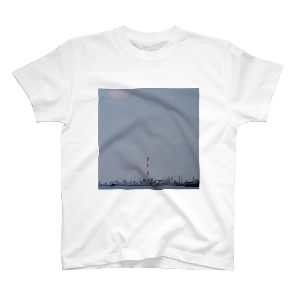 PORTONE, ART, LABORATORY.の Industrial chimney スタンダードTシャツ