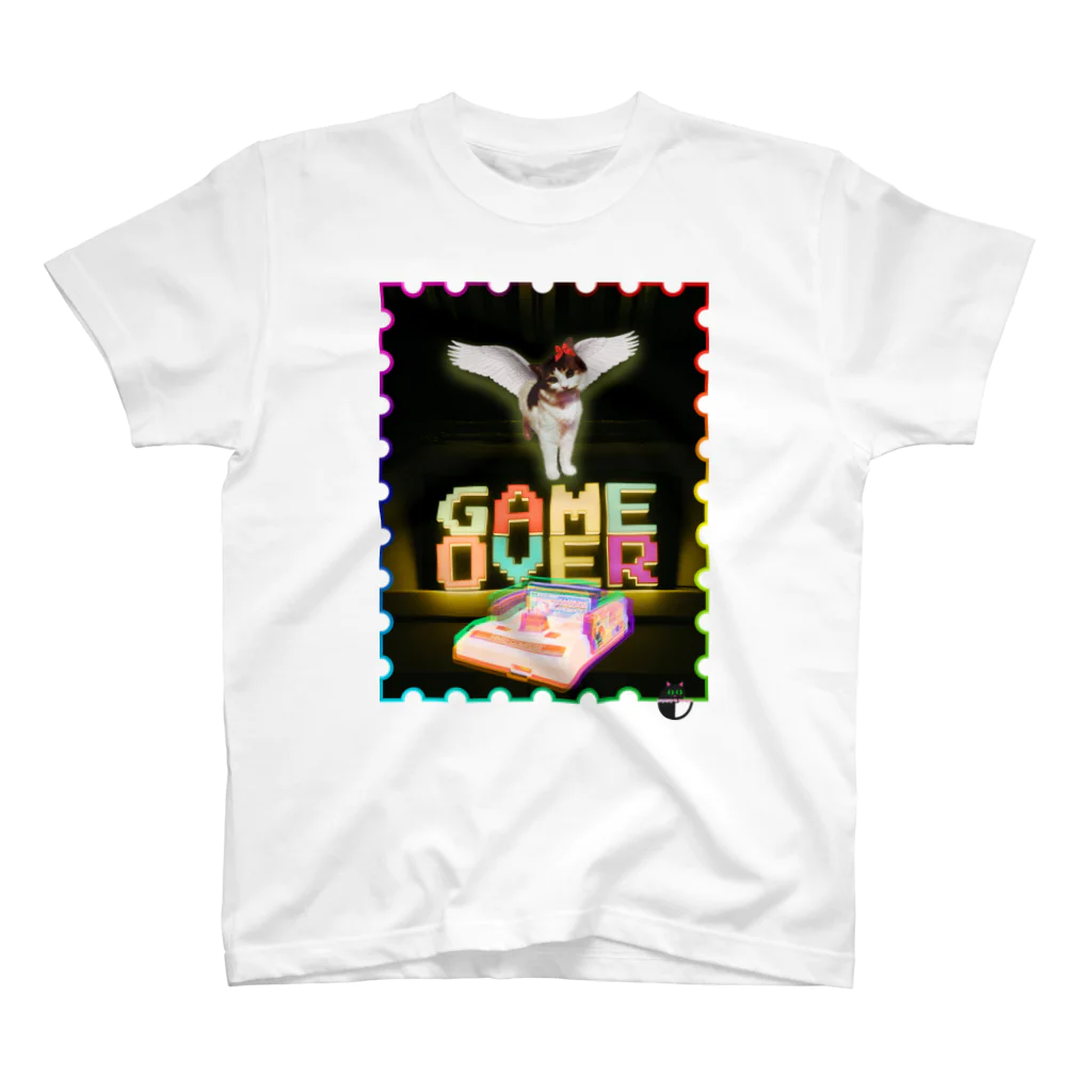 𝙈𝙊𝙈𝙊'𝙨 𝙎𝙝𝙤𝙥のGAME OVER スタンダードTシャツ