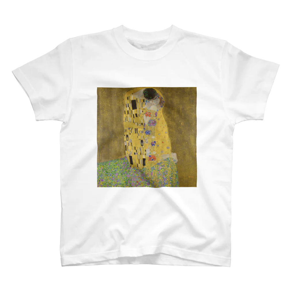 art-standard（アートスタンダード）のグスタフ・クリムト（Gustav Klimt） / 接吻（The Kiss） 1908 スタンダードTシャツ