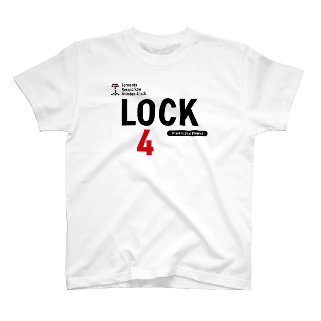 Play! Rugby! のPlay! Rugby! Position 4 LOCK Regular Fit T-Shirt