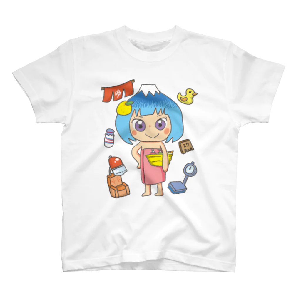さくら いま のおみせ◎SUZURI店のふじやまゆず子◎Tシャツ Regular Fit T-Shirt