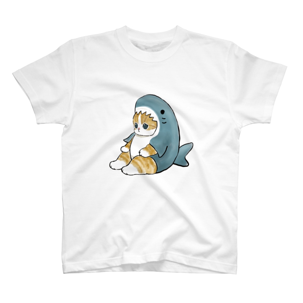 mofusandのサメにゃん Regular Fit T-Shirt