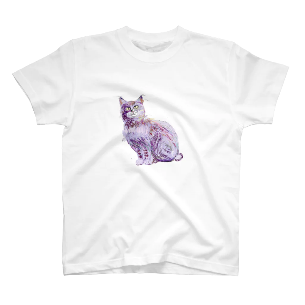 #とかげのよーわからん猫 Regular Fit T-Shirt
